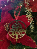 Ornamento Con Arbol Navideno