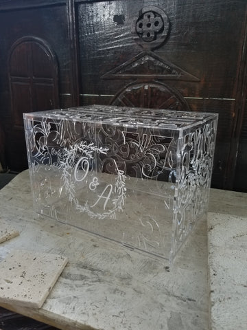 Cofre de Acrílico Grande Caja