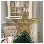 Estrella Para Árbol Ornamento