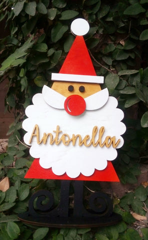 Santa Para Mesa de 16" XL Navidad Ornamento