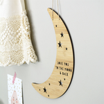 Love You To The Moon & Back (Especial San Valentin) Rótulo
