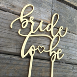 Bride To Be Cake Topper Bodas