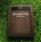 Shadow Box para Corchos de Vino Firmas