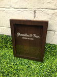 Shadow Box para Corchos de Vino Firmas