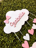 Set de 3 Nubes: Letreros Personalizados