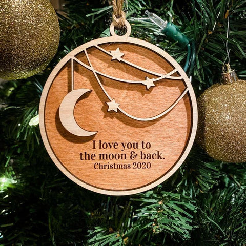 To The Moon and Back! Ornamento