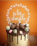 Feliz Cumple Topper