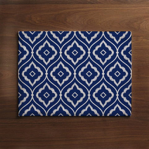 Individual Ikat Azul Royal