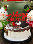 Merry Christmas Caketopper - Navidad