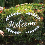 Cuadro Acrílico Bienvenida