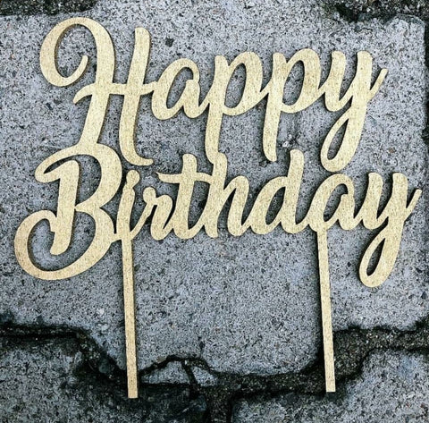 Happy Birthday Topper