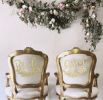Bride and Groom Para Sillas