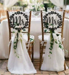 Mr & Mrs 2 Para Sillas