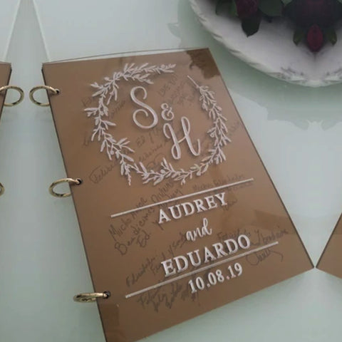 Libro de Firmas en Acrílico