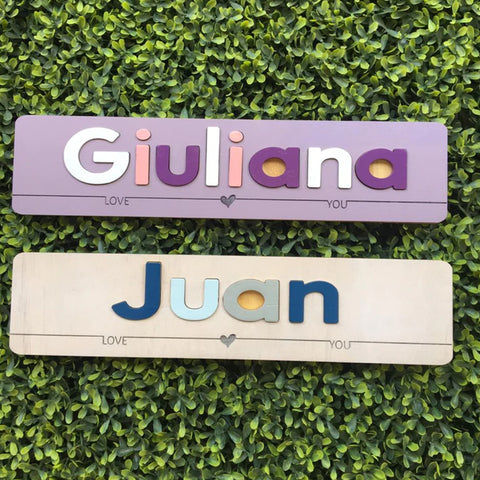 Rompecabeza Personalizado Con Grabado