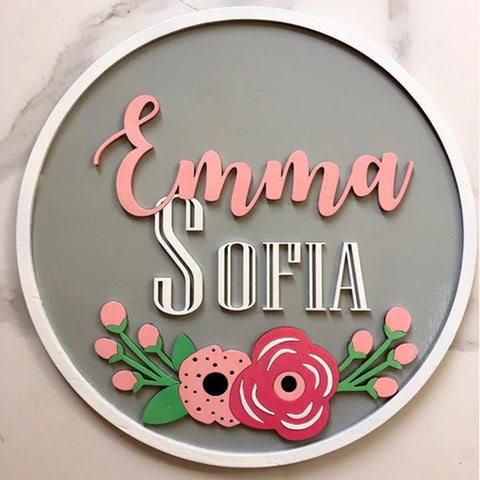 Estilo Emma Personalizado Rótulo