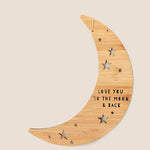 Love You To The Moon & Back (Especial San Valentin) Rótulo