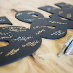 Inciales - Firmas Rótulo Grande (Cualquier Palabra Personalizado) Boda