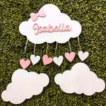 Set de 3 Nubes: Letreros Personalizados