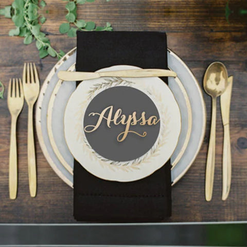 Nombres Pequeños- Boda - Favors  Rótulos