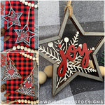 Star Ornamento Snowflake