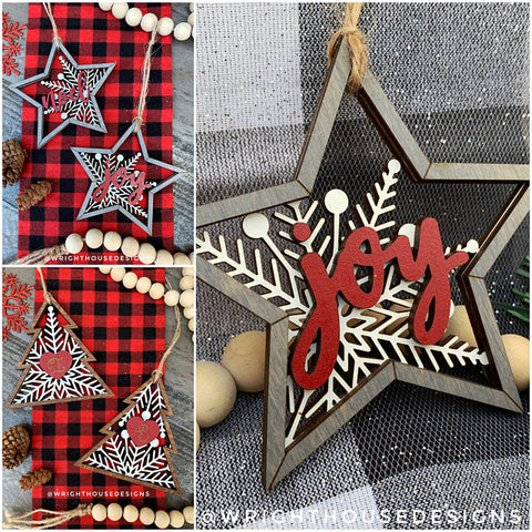 Star Ornamento Snowflake