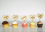 Corazones Para Cupcakes! Topper