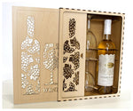 Caja Para 2 Botellas de Vino y 2 Copas