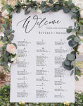 Wedding Guest seating sign!
