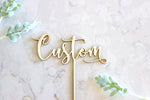 Cake Topper Mayoreo