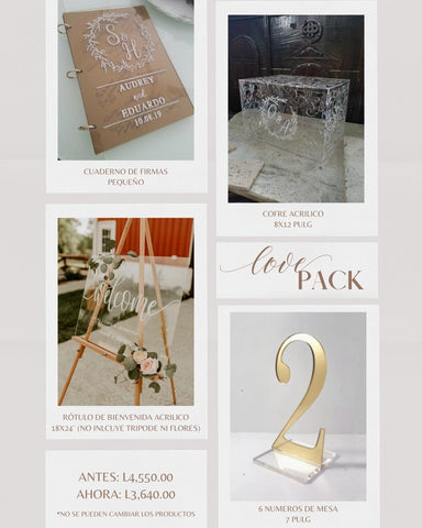 Paquete Boda (LovePack2)