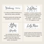 Nombre Personalizado (Hecho En Acrílico)