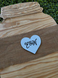 Mason Jar Board - Boda Firmas