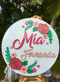Letreros Redondos Personalizado Deluxe