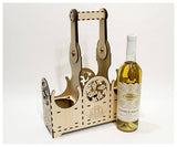 Caja Para 3 Botellas de Vino