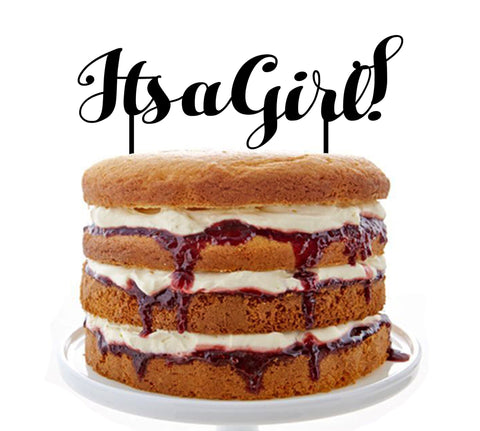 Its A Girl Topper